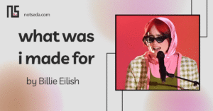 دانلود نت what was i made for
